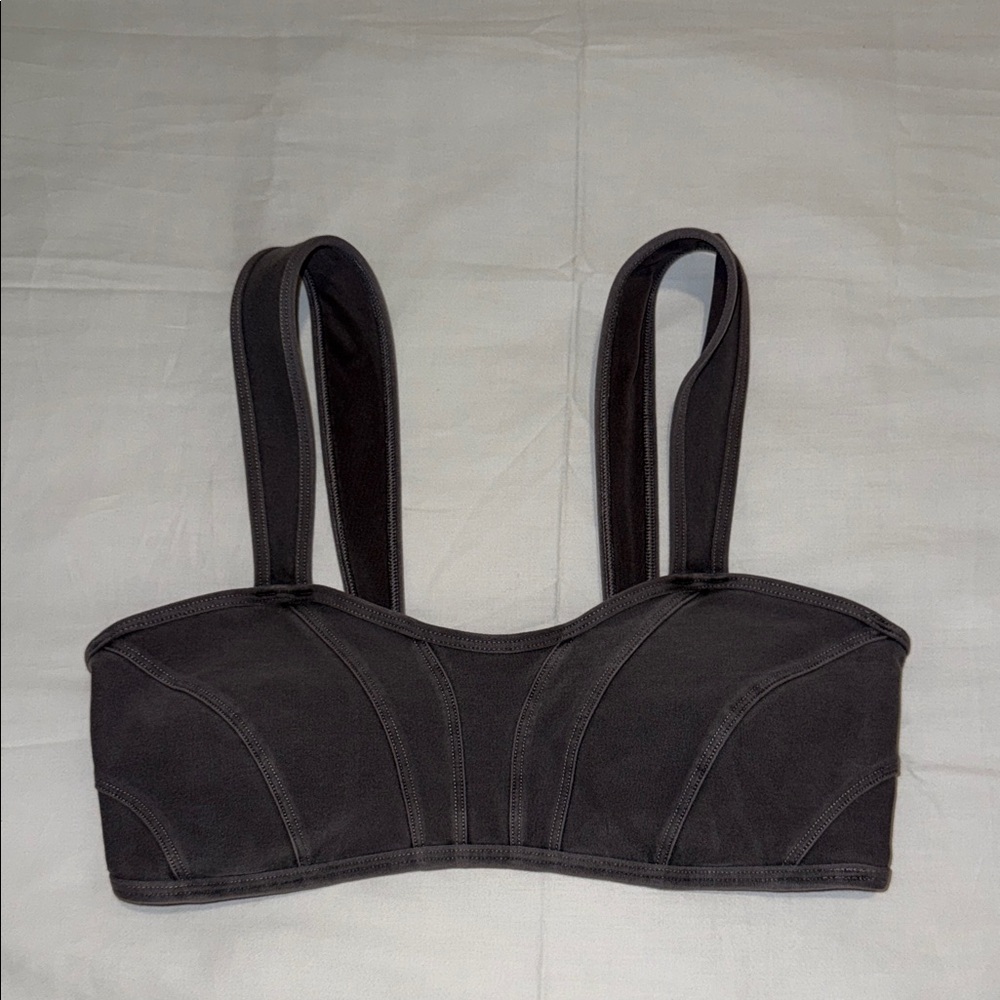 EXCELLENT CONDITION ALO cool grey wash bra